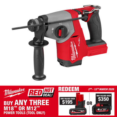 Milwaukee M18 FUEL Rotary Hammer Drill 16mm 18V - Bare Tool