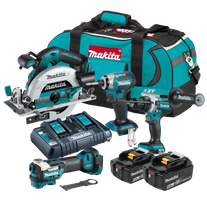 Makita LXT Cordless Brushless Combo Kit 4Pc 18V 6Ah
