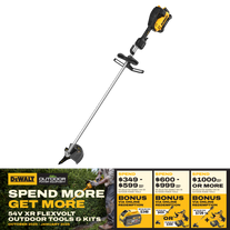 DeWalt FLEXVOLT Brush Cutter D-Handle 25cm 54V - Bare Tool