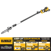 DEWALT FLEXVOLT Pole Saw 3.5m Telescopic 25cm 54V - Bare Tool