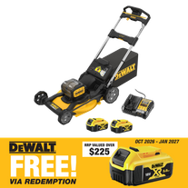 DEWALT Lawn Mower 21in/530mm 36V (2x 18V) 5Ah
