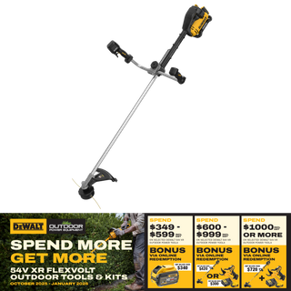 DeWalt FLEXVOLT Line Trimmer Bull Handle 42cm 54V - Bare Tool