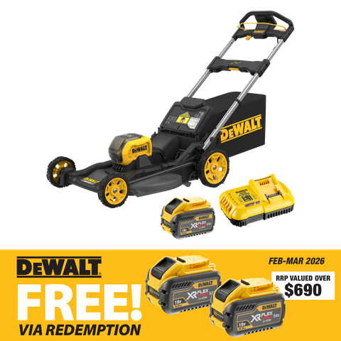 DEWALT FLEXVOLT Lawn Mower 21in/530mm 54V 9Ah