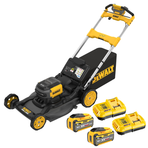 DEWALT FLEXVOLT Lawn Mower 21in/530mm Self Propelled 2 x 54V 15Ah