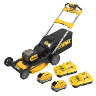 DEWALT Lawn Mower 21in/530mm Self Propelled 36V (2x 18V) 8Ah