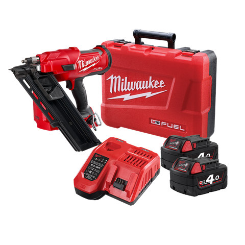 Milwaukee M18 FUEL Framing Nailer Brushless 18V 4Ah