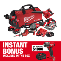 Milwaukee M18 FUEL Power Pack 6pc Kit 6A4B 18V 5Ah with Bonus