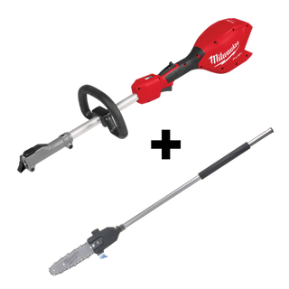Milwaukee M18 FUEL QUIK-LOK Power Head 18V - Bare Tool + Pole Saw Attachment