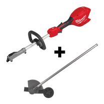 Milwaukee M18 FUEL QUIK-LOK Power Head 18V - Bare Tool + Edger Attachment