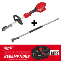 Milwaukee M18 FUEL QUIK-LOK Power Head 18V - Bare Tool + Attachment Extension
