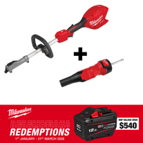 Milwaukee M18 FUEL QUIK-LOK Power Head 18V - Bare Tool + Blower Attachment