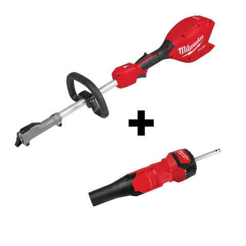 Milwaukee M18 FUEL QUIK-LOK Power Head 18V - Bare Tool + Blower Attachment