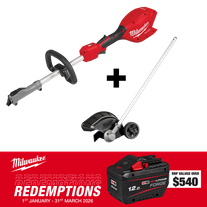 Milwaukee M18 FUEL QUIK-LOK Power Head 18V -Bare Tool + Bed Redefiner Attachment