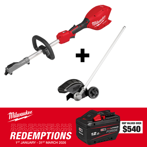 Milwaukee M18 FUEL QUIK-LOK Power Head 18V -Bare Tool + Bed Redefiner Attachment