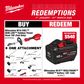 Milwaukee M18 FUEL QUIK-LOK Power Head 18V -Bare Tool + Bed Redefiner Attachment