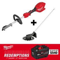 Milwaukee M18 FUEL QUIK-LOK Power Head 18V -Bare Tool + Recip Scissor Attachment