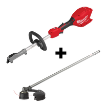 Milwaukee M18 FUEL QUIK-LOK Power Head 18V - Bare Tool + Line Trimmer Attachment