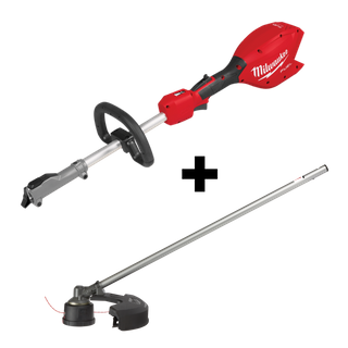 Milwaukee M18 FUEL QUIK-LOK Power Head 18V - Bare Tool + Line Trimmer Attachment
