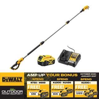 DEWALT Cordless Pole Pruner 18V 5Ah