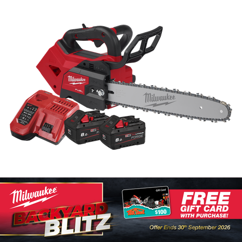 Milwaukee M18 FUEL Chainsaw Top Handle (356mm) 14in 18V 8Ah