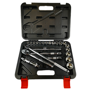 ToolShed Socket Set 1/2in Dr 25pc