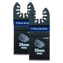 TRUXON Wood Multi Tool Blade 35mm 2pk