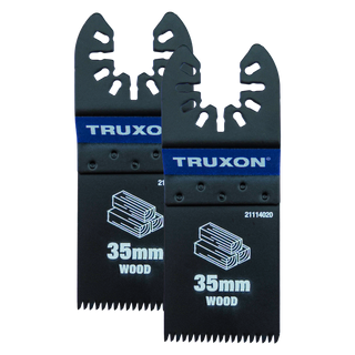 TRUXON Wood Multi Tool Blade 35mm 2pk