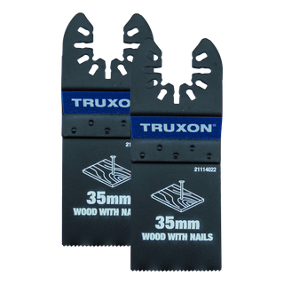 TRUXON BI Metal Multi Tool Blade Bi Metal 35mm 2pk