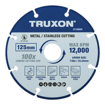 TRUXON Diamond Tipped 125mm Metal Cut Off Blade
