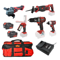 XHD Lithium Cordless 5pc Workshop Kit Brushless 18V 5Ah