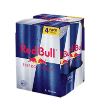 Red Bull Energy Drink 250ml 4pk