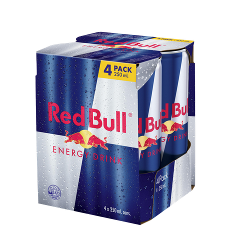Red Bull Energy Drink 250ml 4pk