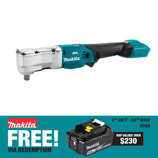 Makita LXT Cordless Impact Wrench Right Angle 1/2in Detent Pin 18V - Bare Tool
