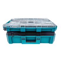 Makita MAKTRAK Medium Toolbox & Low Profile Organiser Set