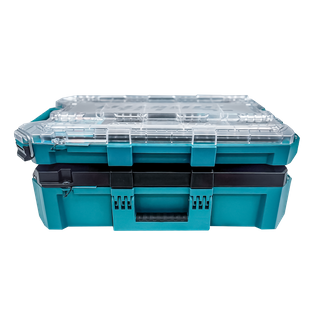 Makita MAKTRAK Medium Toolbox & Low Profile Organiser Set