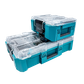 Makita MAKTRAK Deep Medium Organiser & Deep Compact Organiser Set