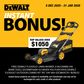 DeWalt FLEXVOLT Outdoor Combo Kit 3pc 54V 9Ah with BONUS