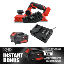XHD Lithium Starter Kit 18V 3Ah with Planer 18V