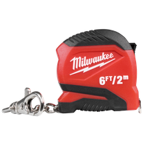 Milwaukee Compact Keychain Tape Measure 2M
