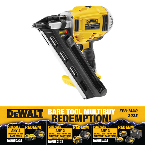 DeWalt Cordless Framing Nailer Brushless 18v - Bare Tool