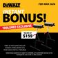 DEWALT Thicknesser with Bonus ToolShed Roller Stands