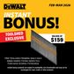 DEWALT Cordless Framing Nailer with Bonus Pack of Galv Framing Nails