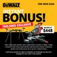 DEWALT Cordless Combo Kit Brushless 12pc with Bonus ToolShed Mitre Saw Kit