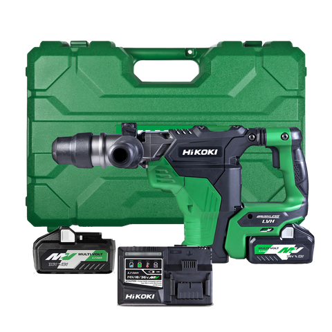 HiKOKI Cordless Rotary Hammer Drill Brushless SDS MAX 36v 2.5Ah