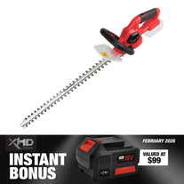 XHD Lithium Hedge Trimmer 610mm with 3Ah Battery 18V