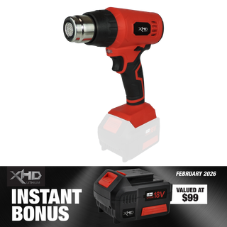 XHD Lithium Heat Gun with 3Ah Battery 18V