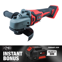 XHD Lithium Angle Grinder with 3Ah Battery 18V