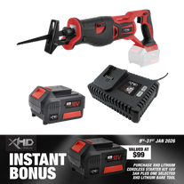 XHD Lithium Starter Kit 18V 3Ah with Reciprocating Saw 18V