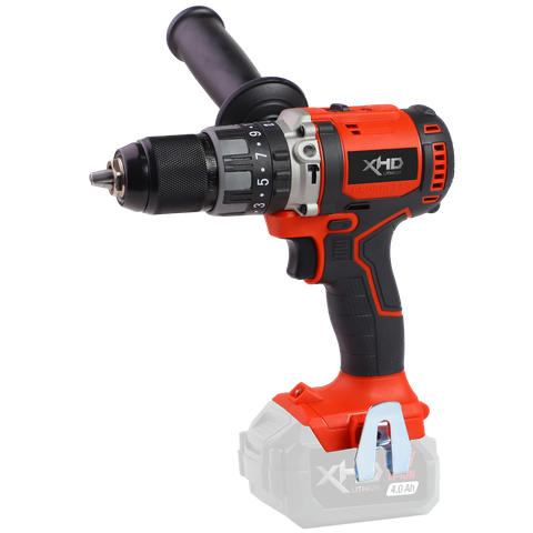 XHD Lithium Cordless Hammer Drill Brushless 70Nm 2sp 18V - Bare Tool