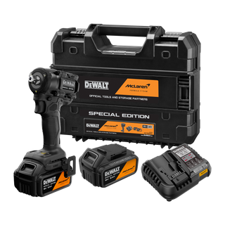 DEWALT X McLaren Cordless Impact Wrench Brushless Compact 1/2in Pin 18V 5Ah
